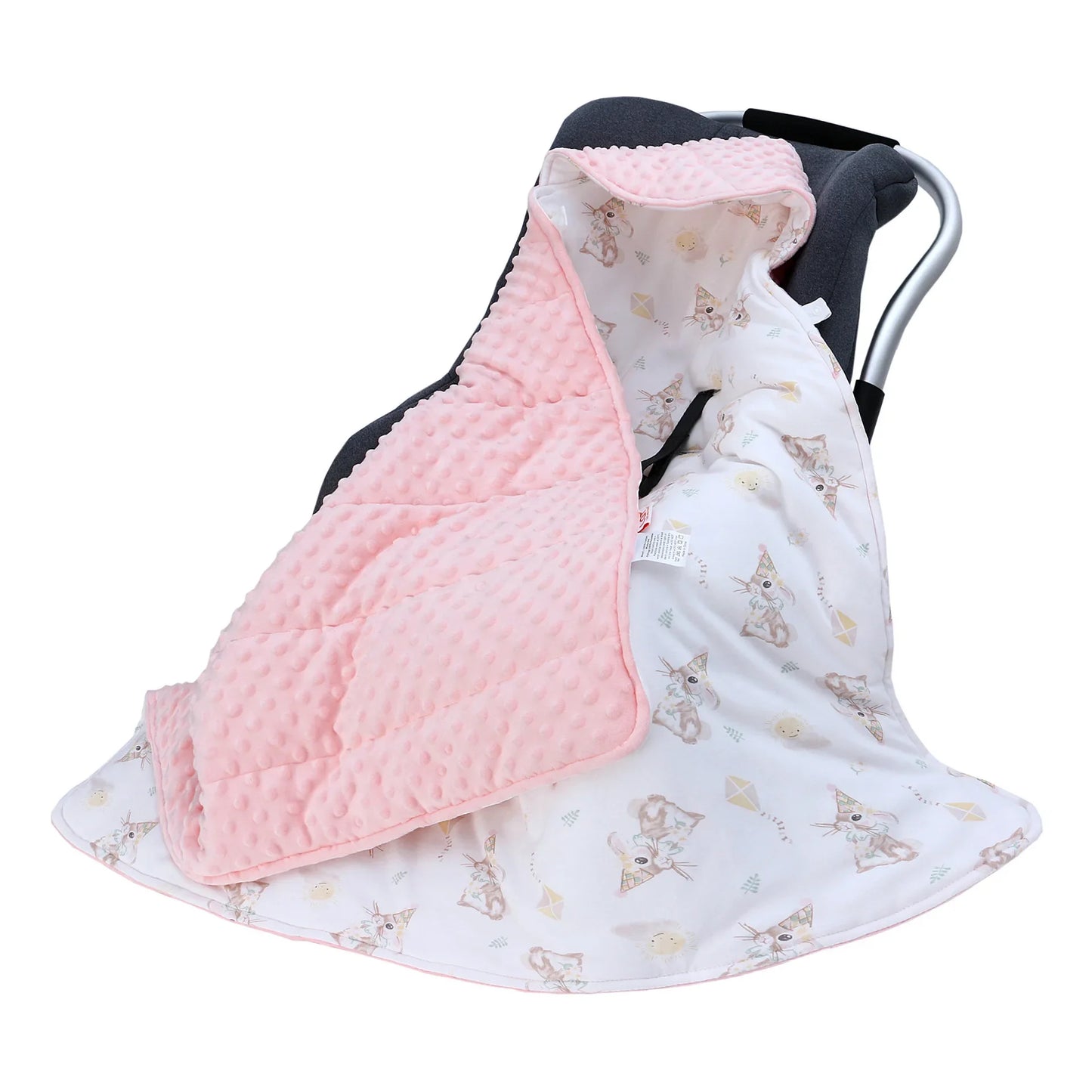 Baby Car seat Hooded Blanket