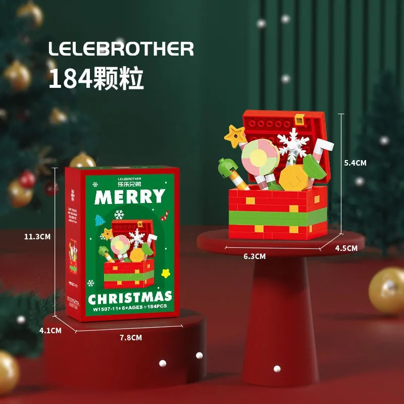 Building block Christmas figures – fun for the whole family