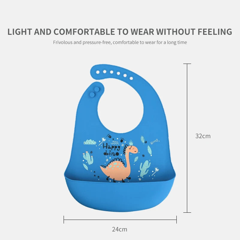 Baby Soft Silicone Bibs