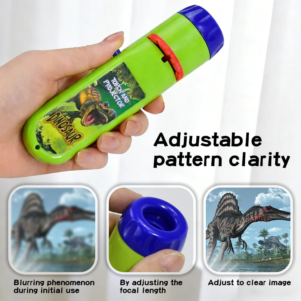 Kids projector flashlight toy
