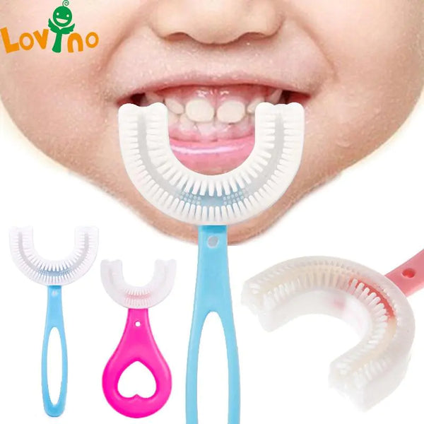 Children's U-shaped Toothbrush 360 Degree - Complete Clean